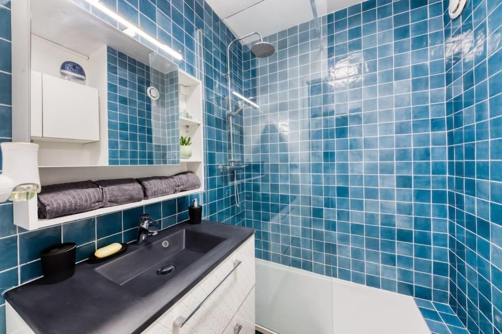 Studio Vue Direct Sur Le Port De Cergy, Parking Prive Gratuit Exterior foto