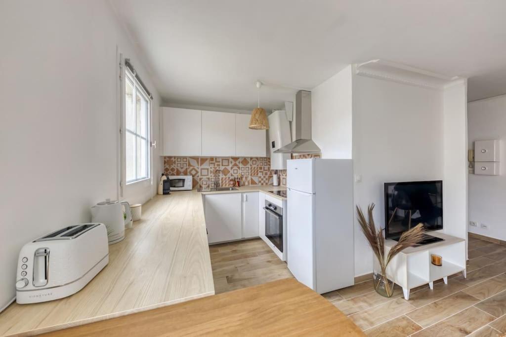 Studio Vue Direct Sur Le Port De Cergy, Parking Prive Gratuit Exterior foto